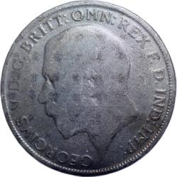 Silver Florin of George V (AD 1922) from Great Brittain
