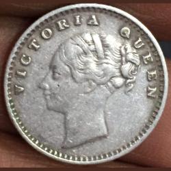 1840 , 1/4 Rupees East India company continues Legend Type ) very High Grade rare coin # Sku 197