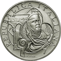 Italy 10 Euro Genoa European Cultural Capital Silver Limited Mintage 2004 Issue