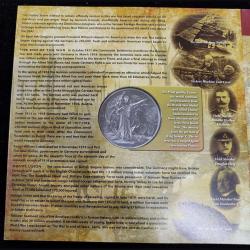 Alternative view of First world War 1914-2014 England mint ishu set