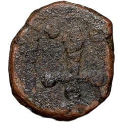Copper Paisa of Dhar State(17th - 18th Cen. AD) Anonymous Type 12 SK Bhatt