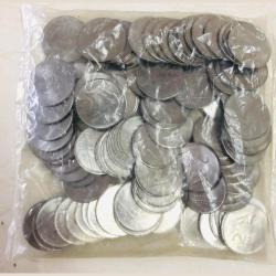 Alternative view of Rs 2 RBI 100 Coin Seal Pouch Republic India Issue 2009 Mumbai Mint Rare Hasta Mudra Series