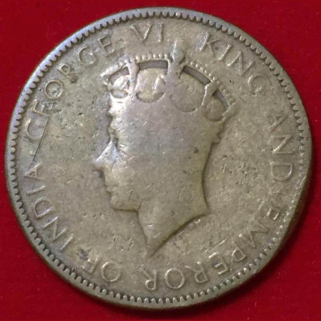 Jamaica 1937 Half Penny George Six Rare Coin #S653 - Image 2