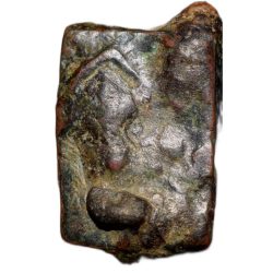 Copper Coin of Pre-Satavahana(200 BC) from Vidarbha Region Gaja-Laxmi Abhisheka Type Rare