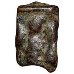 Alternative view of Copper Coin of Pre-Satavahana(200 BC) from Vidarbha Region Gaja-Laxmi Abhisheka Type Rare