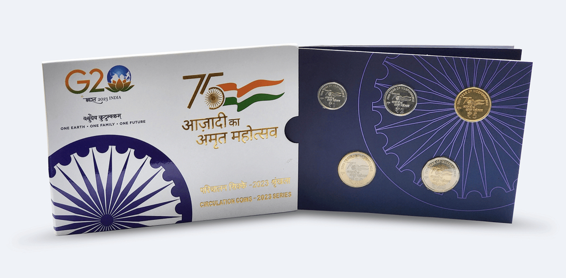 Azadi Ka Amrit Mahotsav Folder pack 2023 Rare Set Mumbai mint - Image 2