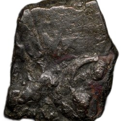 Copper-Alloy Coin of Dharmabhadra (2nd Cen. BC) of Bhadra/Mitra Dynasty Rare Ruler