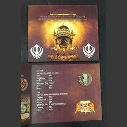 Ter - Centenary Of Gur-Ta-Gaddi Of Sri Guru Granth Sahib ( Unc set ) Mint packing set