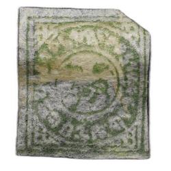 Postal Stamp of Bussahir (Bashahr) Raja Samsher Singh (AD 1850-1914) - Green Colour - Mint Un-Used H