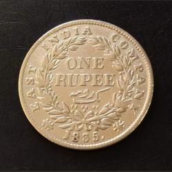 East India Company Year 1835 William 4th One Rupee