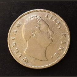 Alternative view of East India Company Year 1835 William 4th One Rupee
