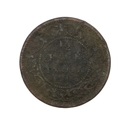1/2 Pice 1903 of Edward VII British India Copper Coin #NH0728