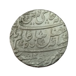 Alternative view of Silver Rupee Shah Alam Farrukhabad Mint of Bengal Sikka Zad Bar Haft Kishwar Saya Ry 45 Coin #NH0767