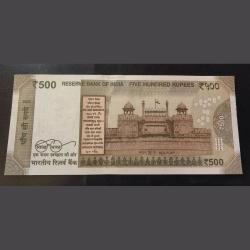 Alternative view of RARE RARE INDIA ₹500 NOTE 💎💎GEM UNC DENOMINATION:500₹ SOLID FANCY NUMBER 222222 Gem 💎 unc EXCE