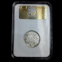Half rupee 1897 Victoria empress Bombay mint unc conditions ms 63