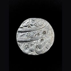 1 RUPEE SILVER COIN AURANGZEB LAHORE MINT