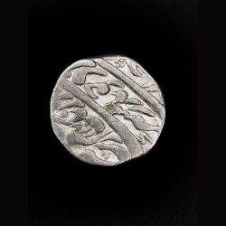 Alternative view of 1 RUPEE SILVER COIN AURANGZEB LAHORE MINT