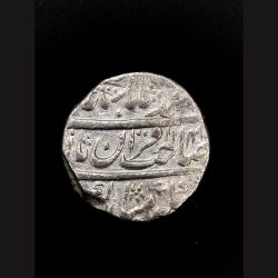 1 RUPEE SILVER COIN MOHD. SHAH SHAHJAHANABAD MINT