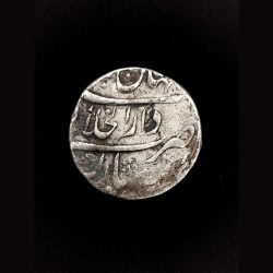 1 RUPEE SILVER COIN SHAHALAM BAHADOR SHAHJAHANABAD MINT