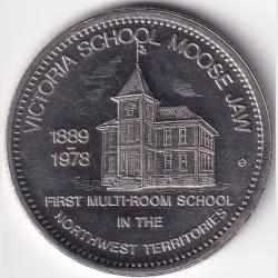 Canada 1979 Moose Jaw Dollar Nickel 33 mm UNC Trade Token