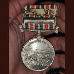 Alternative view of Medal Punjab Police Special Duty Good Condition Unnamed Medal Police Katin Seva Padak LOWEST PRICE Quantity Available ****With Strip****