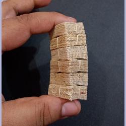 Alternative view of INDIA POSTAL SERVICE STAMPS Different Denominations 2, 3, 5, 15, 25, 50 NAYA PAISE Smallest Denominations ***RARE*** Lot of Total 600 Pics. Used Conditions.