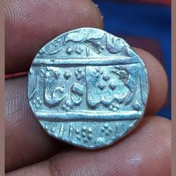 INDO FRENCH In Name of ALHAMGIR-II Silver Rupee ARKAT Mint **RARE** Collectable Grade.