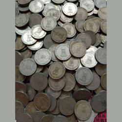 Alternative view of Bhagwan Mahavir.2600th janm kalayanak .5 Rupees Commevrative Ishu Coin,(10 pcs Lott)