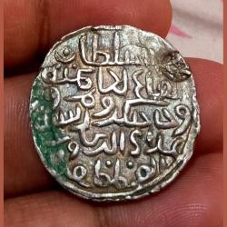 BENGAL SULTANATE Silver Tanka HUSSAIN SHAH Mint- KHAJANA **RARE** High Collectable Grade.