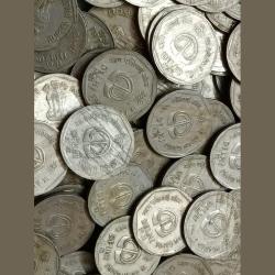 1982 Two Rupees National integration Big Size Coins 10 PCS Lot