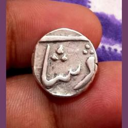 State Coin Silver 1/2 Rupee BHARUCH Mint **RARE** Collectable Grade.