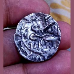 BENGAL SULTANATE Silver Tanka NASIR AL DIN MUHAMMAD **SCARE** Collectable Grade.