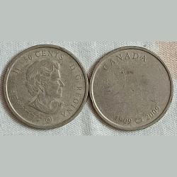 Canada, Half Dollar, 1909-2009 ,Big Size Coin 🪙Buyer will be Resive one coin 🪙