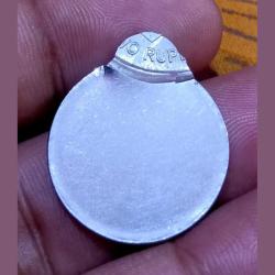 2 Rupees New Fss Massive Vertical OFF CENTER with Back UNIFACE Errors **RARE** UNC Grade.