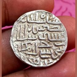 Alternative view of BENGAL SULTANATE Silver Tanka NASIR AL DIN NUSRAT SHAH Dated (AH 925-938, 1519-1531 AD), DAR AL-DARB Mint **RARE** High Collectable Grade.
