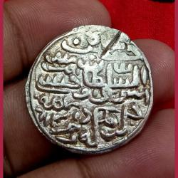 Alternative view of BENGAL SULTANATE Silver Tanka "HUSSAIN SHAH" Dar Al Darb Mint **SCARE** Collectable Grade.