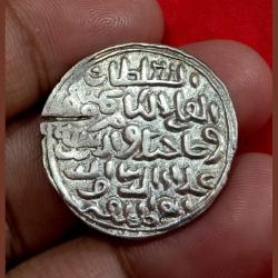BENGAL SULTANATE Silver Tanka "HUSSAIN SHAH" Dar Al Darb Mint **SCARE** Collectable Grade.