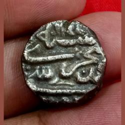 Alternative view of BHOPAL STATE Silver Rupee **SCARE** Collectable Grade.