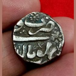 BHOPAL STATE Silver Rupee **SCARE** Collectable Grade.