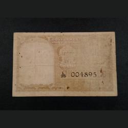 One Rupee Old Issue BIG COIN Signature L.K JHA with Massive DRY PRINT Error **RARE** Collectable Grade.