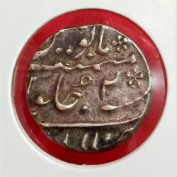 AHMED SHAH Silver Rupee Dated RY- 2, ALLAHABAD Mint **RARE** High Collectable Grade