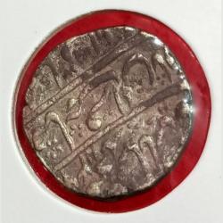 Alternative view of MUHAMMAD SHAH Silver Rupee Dated AH 1146, RY-16 SHAHJAHANABAD Mint **RARE** High Collectable Grade.
