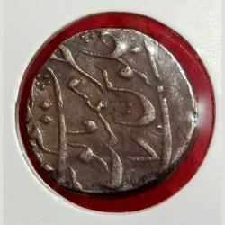 Alternative view of MUHAMMAD SHAH Silver Rupee Dated AH 1137, RY-7 AZIMABAD Mint **SCARE** High Collectable Grade.