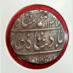 MUHAMMAD SHAH Silver Rupee Dated AH 1137, RY-7 AZIMABAD Mint **SCARE** High Collectable Grade.