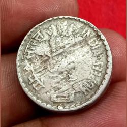 Alternative view of 5 Rupees Cu/Ni COMMEMORATIVE Issue DADA BHAI NAROJI with Major LAMINATION Error **SCARE** Collectable Grade.