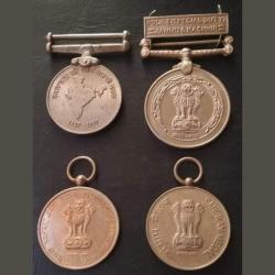 Police medals 4 different. As image.