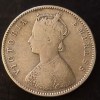 Victoria. Queen half. Rupee. scare Weight 6 gm original guarantee excellent condition.