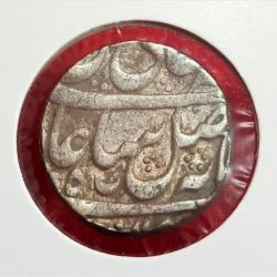 Alternative view of BENGAL PRESIDENCY Silver Rupee Dated RY-15 MURSHIDABAD Mint **RARE** Collectable Grade.