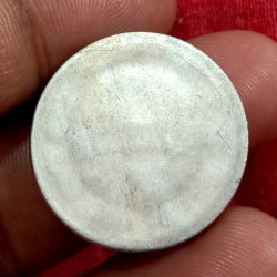 Alternative view of 1 Rupee Cu/ni 1991 Commonwealth Parliamentary Conference Bombay Uniface Error Ex-rare Top Grade.