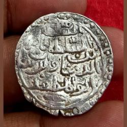 Bengal Sultanate Silver Tanka Nusrat Shah Mint- Mohamadabad Rare Collectable Grade.